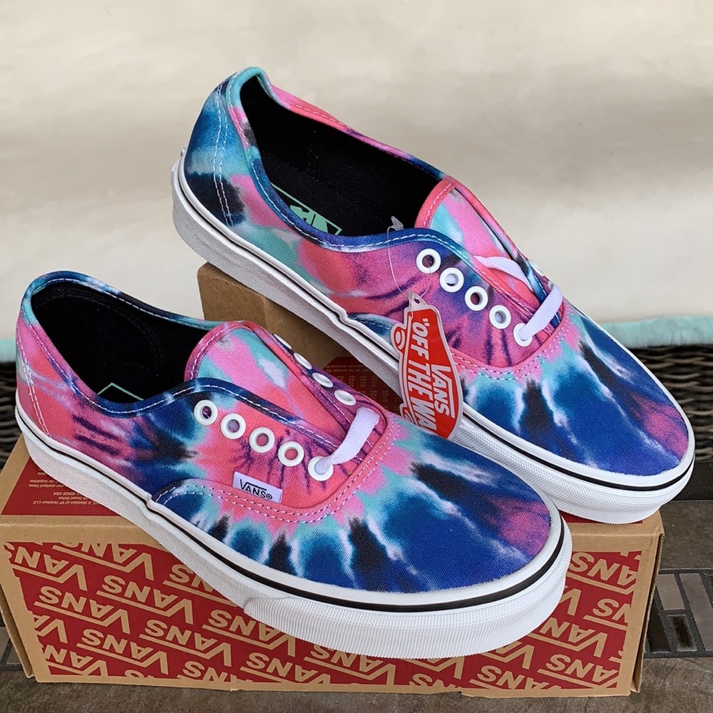 VANS AUTHENTIC TIE DYE MULTI/TRUE WHITE WMNS